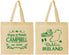 Personalized Wedding Cotton Tote Bags - Ireland | 529