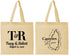 Personalized Wedding Cotton Tote Bags - St Lucia | 540