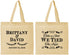 Personalized Wedding Cotton Tote Bags - Take A Shot We Tied The Knot | 552