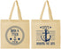 Personalized Wedding Cotton Tote Bags - Anchor The Soul | 558
