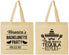 Personalized Bachelorette Cotton Tote Bags - Fiesta Siesta Tequila Repeat | 60000