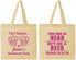 Personalized Bachelorette Cotton Tote Bags - I Got Wasted | 60015