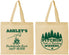 Personalized Bachelorette Cotton Tote Bags - Camping | 60018