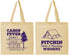 Personalized Bachelorette Cotton Tote Bags - Camping | 60019