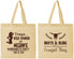 Personalized Bachelorette Cotton Tote Bags - Boots And Bling | 60023