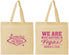 Personalized Bachelorette Cotton Tote Bags - Las Vegas | 60029