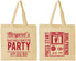 Personalized Bachelorette Cotton Tote Bags - Video Games | 60039