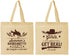 Personalized Bachelorette Cotton Tote Bags - Its About To Get Real | 60043