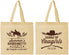 Personalized Bachelorette Cotton Tote Bags - Saddle Up Cowgirls | 60045