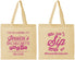 Personalized Bachelorette Cotton Tote Bags - Cant Sip With Us | 60050
