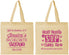 Personalized Bachelorette Cotton Tote Bags - Cant Sip With Us | 60051