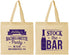 Personalized Bachelorette Cotton Tote Bags - Stock The Bar | 60053
