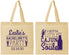 Personalized Bachelorette Cotton Tote Bags - Little Cajun In My Soul | 60058