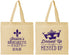 Personalized Bachelorette Cotton Tote Bags - Mardi Gras | 60061
