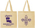 Personalized Bachelorette Cotton Tote Bags - Mardi Gras | 60062