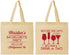 Personalized Bachelorette Cotton Tote Bags - Before She Says I Do | 60064