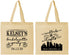 Personalized Bachelorette Cotton Tote Bags - New Orleans | 60066