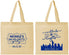 Personalized Bachelorette Cotton Tote Bags - New York | 60069