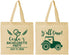 Personalized Bachelorette Cotton Tote Bags - Tractor Farm | 60070