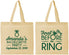 Personalized Bachelorette Cotton Tote Bags - Final Fling Before The Ring | 60074