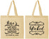 Personalized Bachelorette Cotton Tote Bags - Something Wicked | 60076
