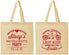 Personalized Bachelorette Cotton Tote Bags - Last Ride Before Bride | 60093