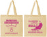 Personalized Bachelorette Cotton Tote Bags - Raising A Little Hell | 60104