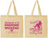 Personalized Bachelorette Cotton Tote Bags - Raising A Little Hell | 60105
