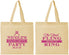 Personalized Bachelorette Cotton Tote Bags - Final Fling Before The Ring | 60110
