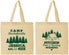 Personalized Bachelorette Cotton Tote Bags - Camping | 60124