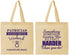 Personalized Bachelorette Cotton Tote Bags - Something Borrowed | 60130