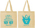 Personalized Bachelorette Cotton Tote Bags - Beach Sun Never Sets | 60136