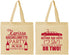Personalized Bachelorette Cotton Tote Bags - Before She Says I Do | 60142