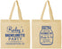 Personalized Bachelorette Cotton Tote Bags - Bride To Be | 60146