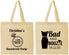 Personalized Bachelorette Cotton Tote Bags - Bad And Boozie | 60157