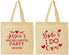 Personalized Bachelorette Cotton Tote Bags - Brides I Do Crew | 60159