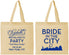 Personalized Bachelorette Cotton Tote Bags - New York | 60162