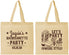 Personalized Bachelorette Cotton Tote Bags - Cowgirl Boots | 60163