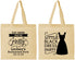 Personalized Bachelorette Cotton Tote Bags - Little Black Dress | 60164