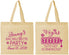 Personalized Bachelorette Cotton Tote Bags - Las Vegas | 60170