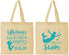 Personalized Bachelorette Cotton Tote Bags - Mermaid | 60175