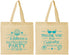 Personalized Bachelorette Cotton Tote Bags - Beach | 60177