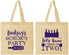 Personalized Bachelorette Cotton Tote Bags - Wine Drink Or Two | 60178