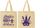 Personalized Bachelorette Cotton Tote Bags - Mardi Gras | 60185