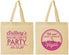 Personalized Bachelorette Cotton Tote Bags - Las Vegas | 60190