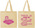 Personalized Bachelorette Cotton Tote Bags - Las Vegas | 60191