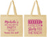 Personalized Bachelorette Cotton Tote Bags - Las Vegas | 60195