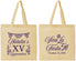 Personalized Quinceanera Cotton Tote Bags - Viva La Fiesta Quince | 70008