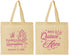 Personalized Quinceanera Cotton Tote Bags - Mis Quince Anos | 70012