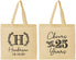 Personalized Anniversary Cotton Tote Bags - Cheers To 25 Years | 80002